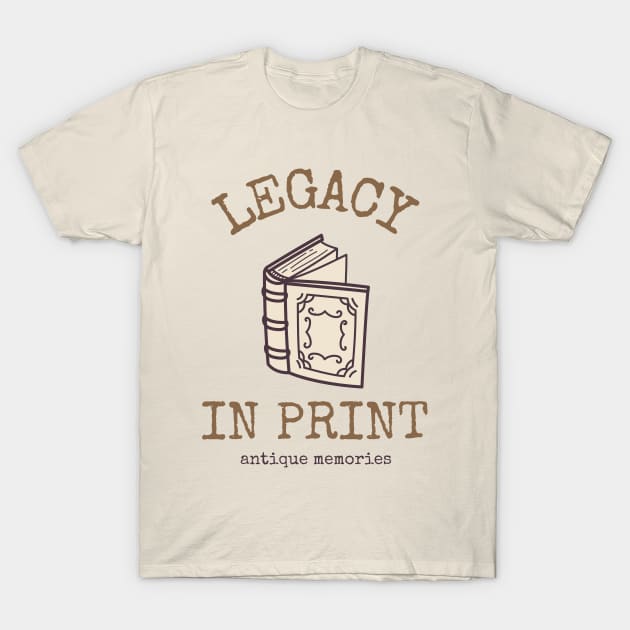 legacy in print T-Shirt by Graffas